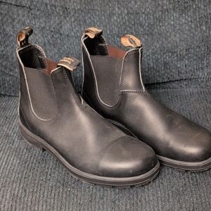 Blundstone Black Leather Chelsea Boot Size 12